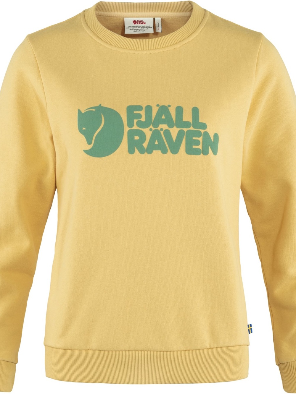 Fjallraven Yellow Logo Crewneck Women’s Size Medium